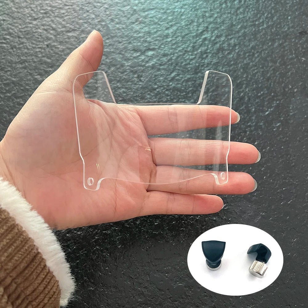 CHROMEVISOR – Mini-Footballhelmvisiere mit Clips zum Sammeln und Ausstellen 3