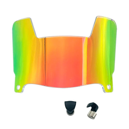 CHROMEVISOR – Mini-Footballhelmvisiere mit Clips zum Sammeln und Ausstellen 4