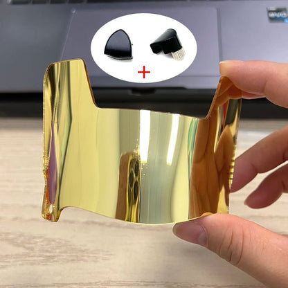 CHROMEVISOR – Mini-Footballhelmvisiere mit Clips zum Sammeln und Ausstellen 5