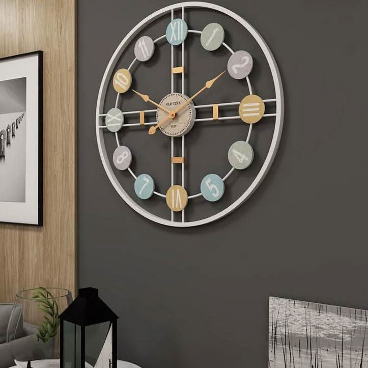 CHRONOPASTEL – Leise Wanduhr für elegantes Wohndekor 4