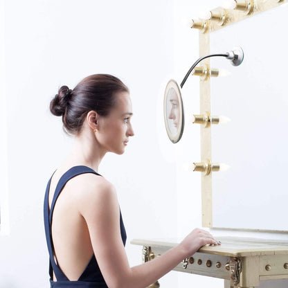 CLARIVIEW – LED-Schminkspiegel mit ultrahellen Lichtern und 10-fachem Zoom 2