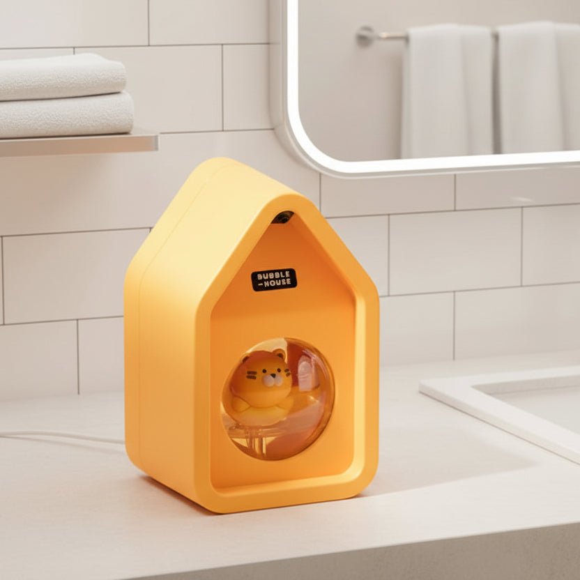 CLEANCRITTER – Automatischer Schaumspender für hygienische Handpflege 0