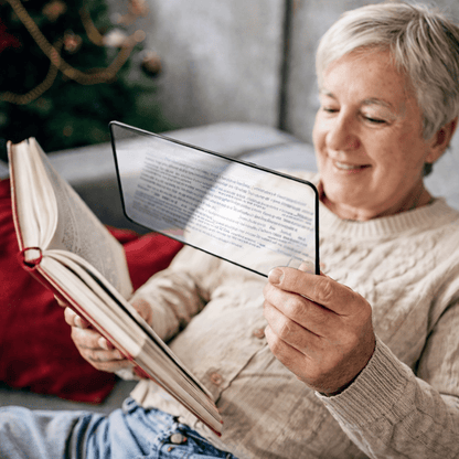 CLEARPAGE – Ultradünne A5-Lupe für einfaches Lesen 0