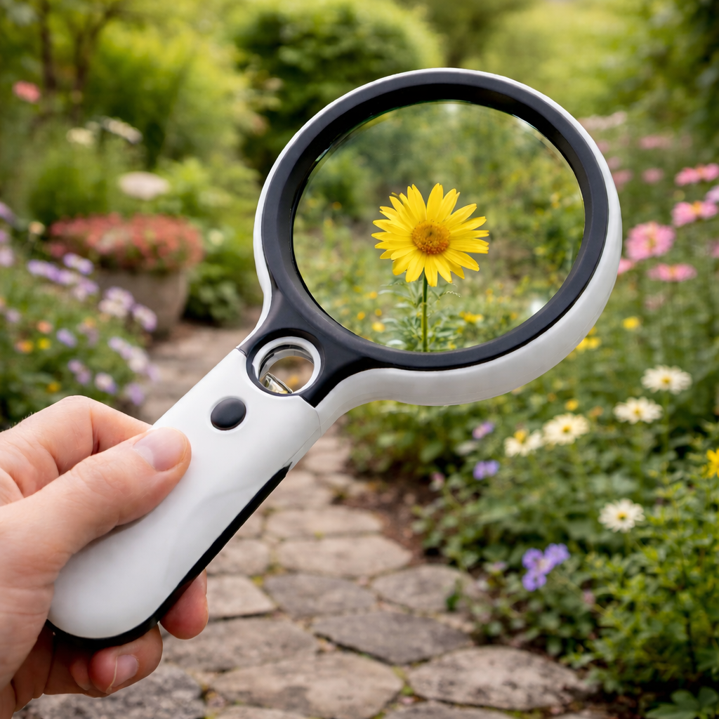 CLEARVIEW – 45-fache LED-Handlupe für präzises Betrachten 0