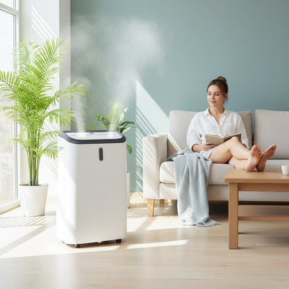 CLIMAFLOW - Tragbare Klimaanlage 12000 BTU mit Kühl- und Entfeuchtungsfunktion 4
