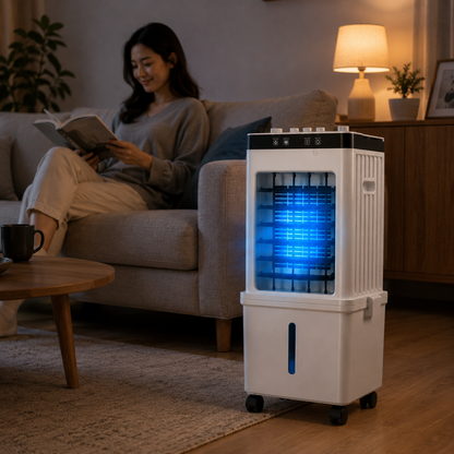 CLIMACOOL – Dispositivo de refrigeración móvil para una climatización flexible y cómoda del espacio