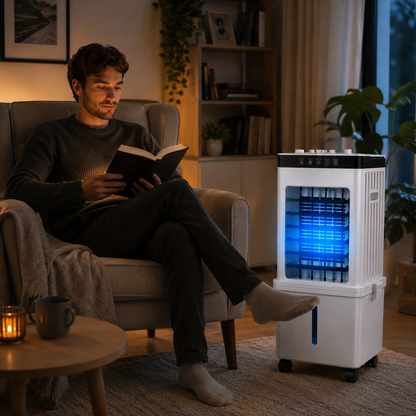 CLIMACOOL – Dispositivo de refrigeración móvil para una climatización flexible y cómoda del espacio