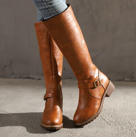 CLOUDSTEP – Trendige Damenstiefel mit Gelsohle und rutschfestem Grip 0