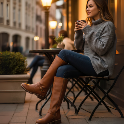 CLOUDSTEP – Trendige Damenstiefel mit Gelsohle und rutschfestem Grip 5