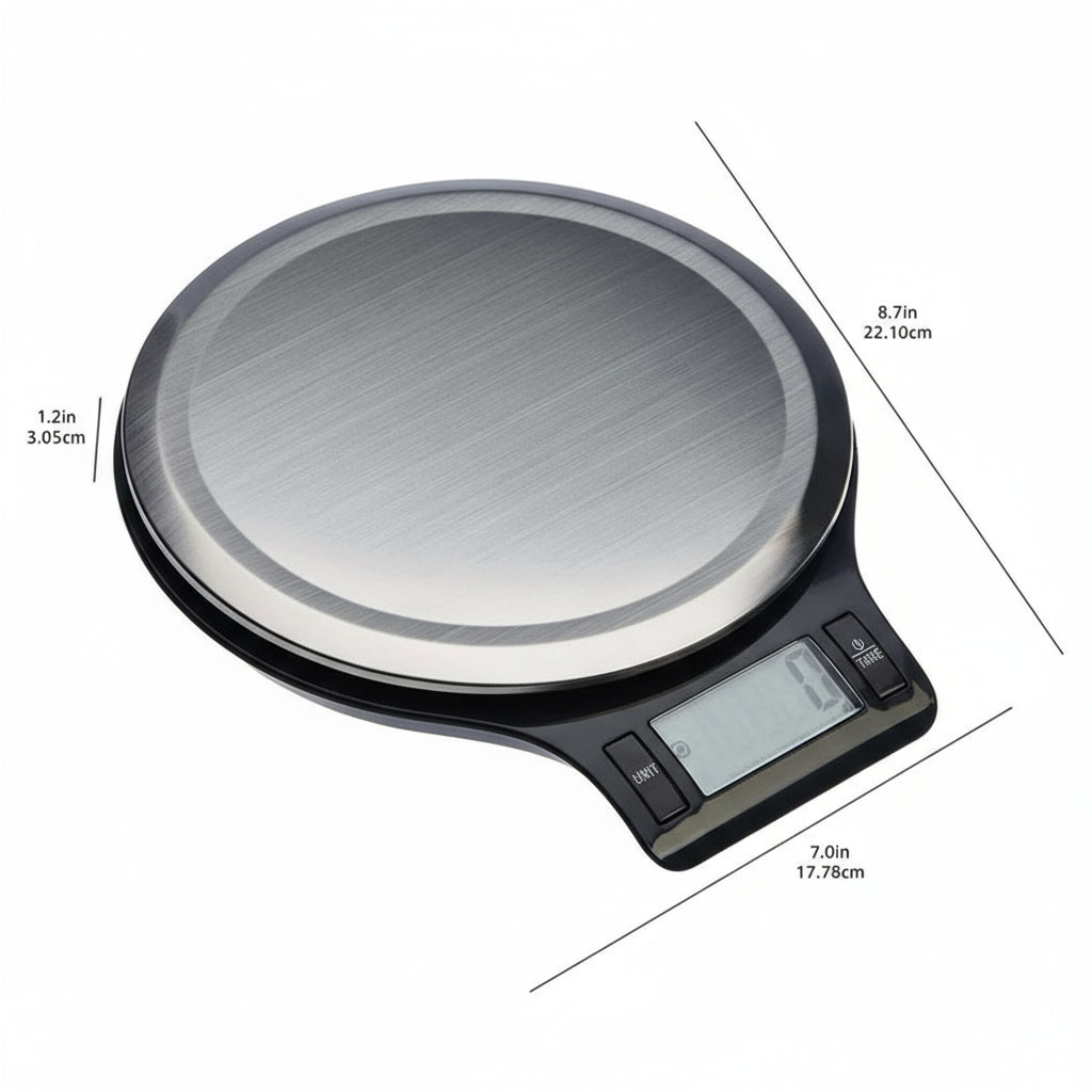 COOKWEIGH – Moderne Küchenwaage mit gut lesbarem LCD-Display 5
