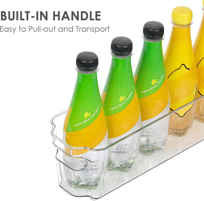 COOLORGANIZE BOXES - Transparent storage boxes for fridge & kitchen in a set of 4