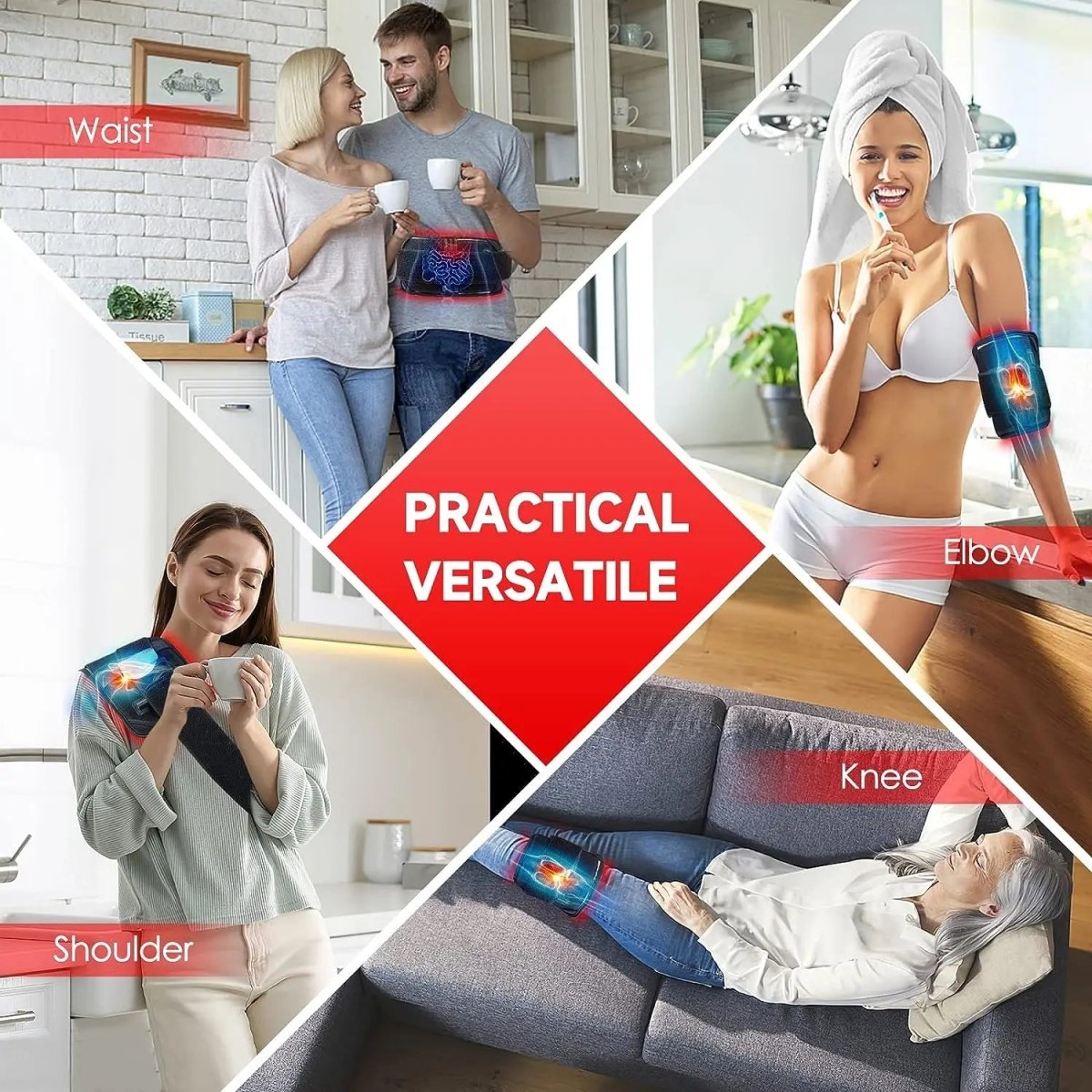 COREBURN – Rot- und Infrarotlichttherapiegürtel für Regeneration und Fettabbau 5