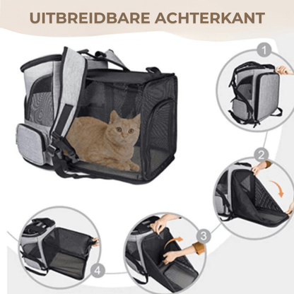 COSMOCAT – Tragbarer Weltraumrucksack für Katzen mit Belüftungsfenster 7