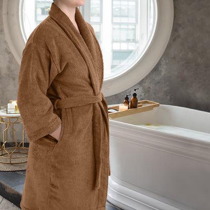COTTONLUX – Bademantel aus 100 % Baumwolle mit einer Saugfähigkeit von 600 g/m² 13