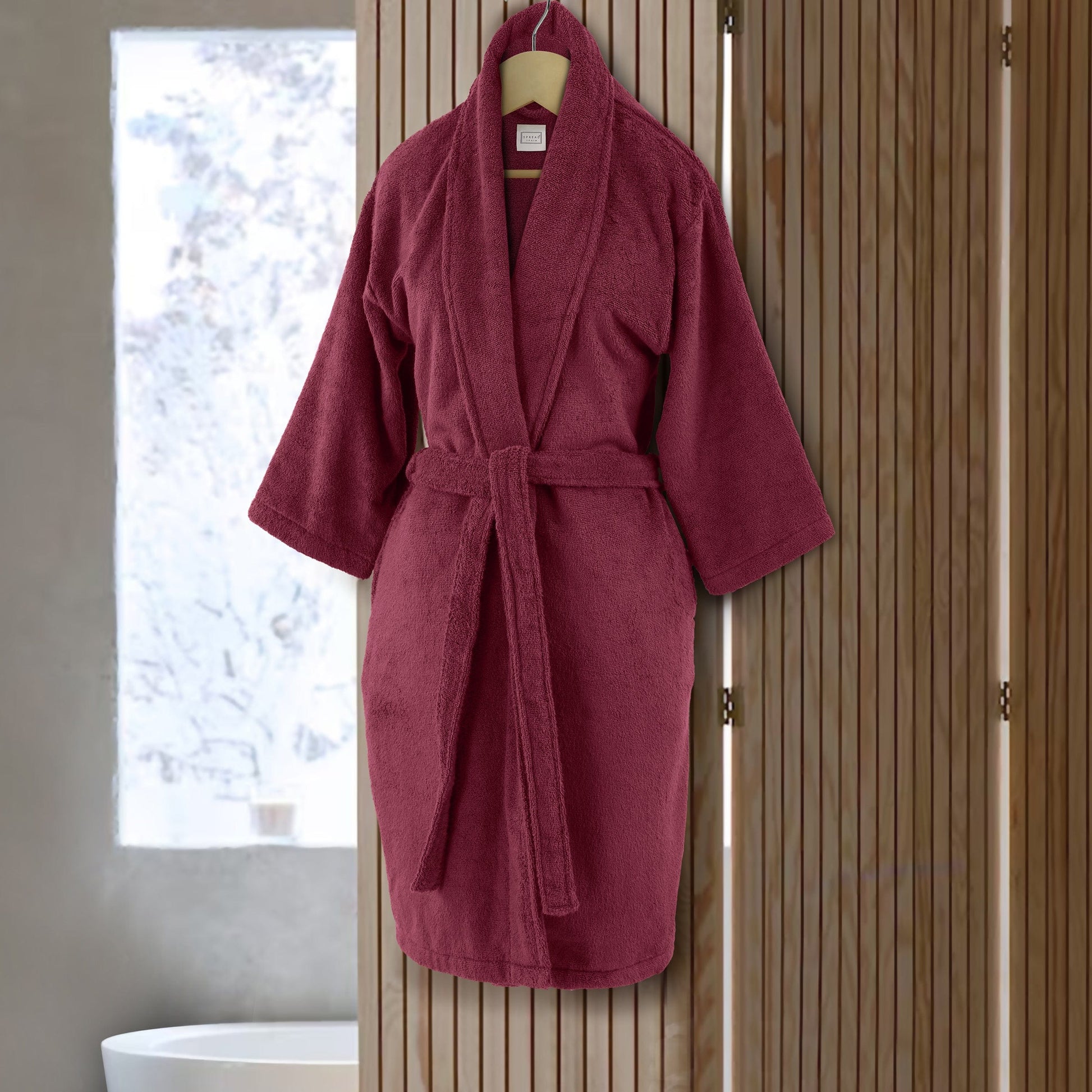 COTTONLUX – Bademantel aus 100 % Baumwolle mit einer Saugfähigkeit von 600 g/m² 2