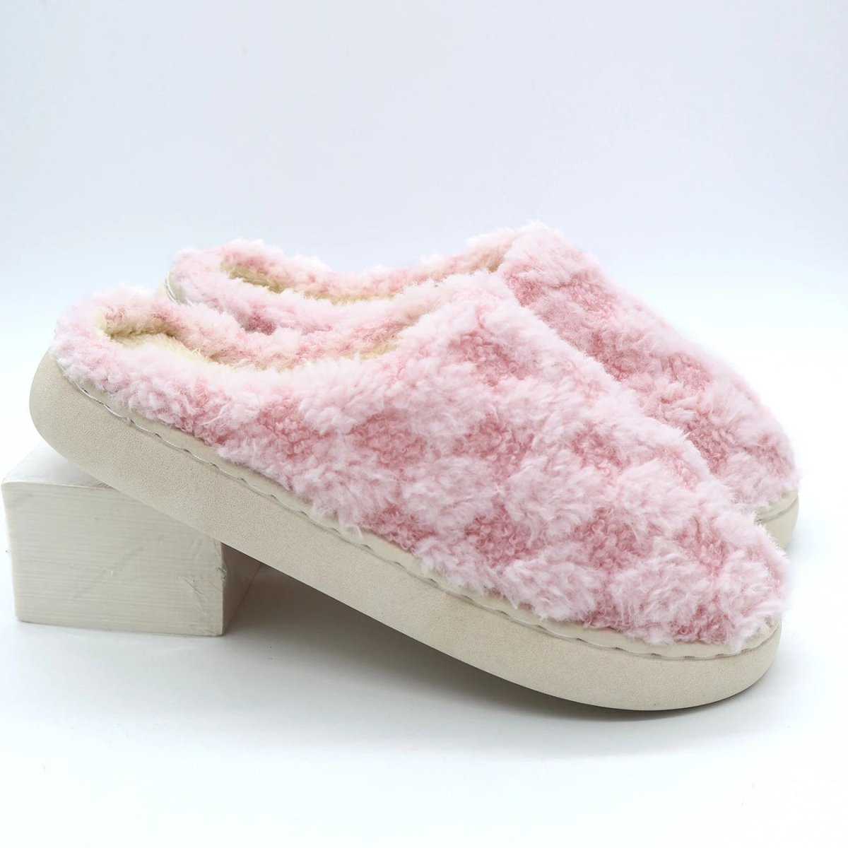 COTTONPAIR – Gemütliche Baumwollpantoffeln für Paare mit rutschfester, dicker Sohle für wohlige Wärme in Innenräumen 7