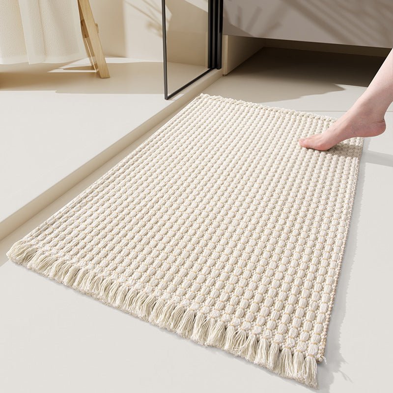 COZYDROP – Dicke Mikrofaser-Badematte mit rutschfester Rückseite 3
