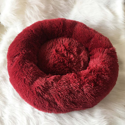 COZYPET – Beruhigendes Hundebett mit plüschigem Kunstfell und abnehmbarem Bezug 6