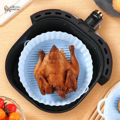 CRISPKEEPER – Wiederverwendbarer Airfryer-Korb aus Silikon für sauberes, knuspriges Kochen 0