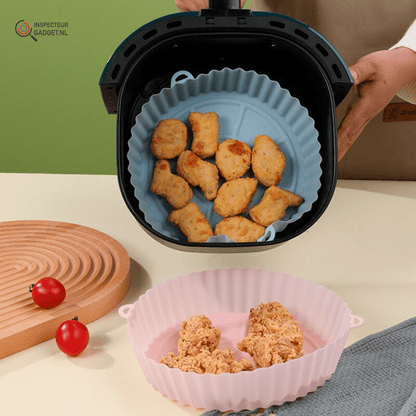 CRISPKEEPER – Wiederverwendbarer Airfryer-Korb aus Silikon für sauberes, knuspriges Kochen 1