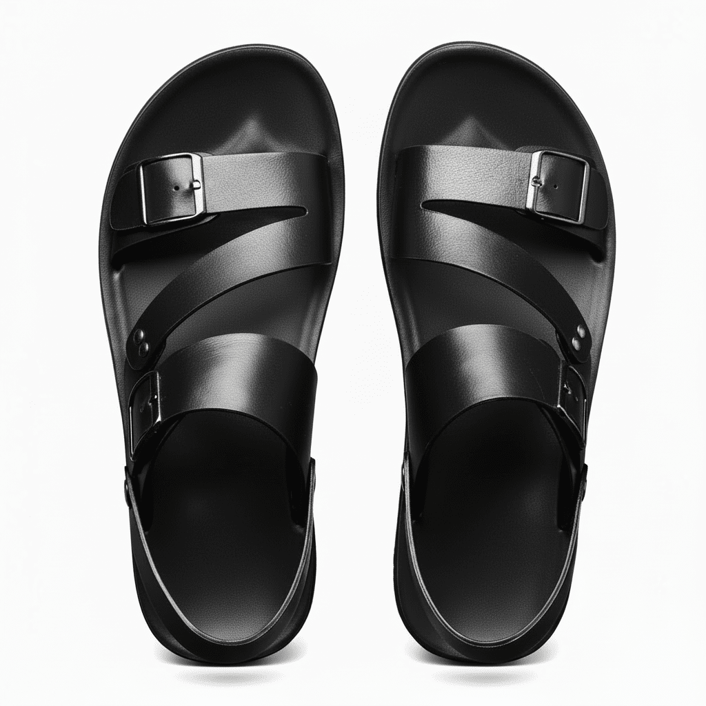 CROSSEN – Verstellbare Herren-Sandalen mit gekreuzten Riemen und ergonomischer Unterstützung 7