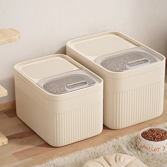 CRUNCHSAFE – Luftdichte Aufbewahrungsbox für Tierfutter – für frisches und feuchtigkeitsgeschütztes Trockenfutter 1