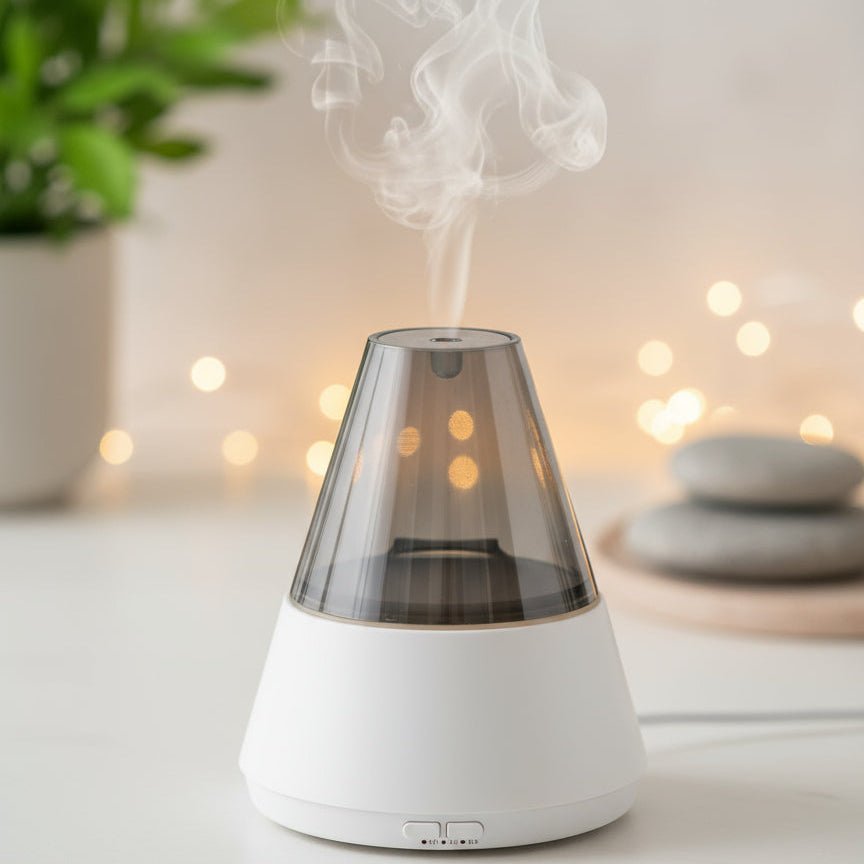 CRYSTALMIST – Aromatherapie-Diffusor mit natürlichen Edelsteinen für mehr Ruhe und Gelassenheit 1