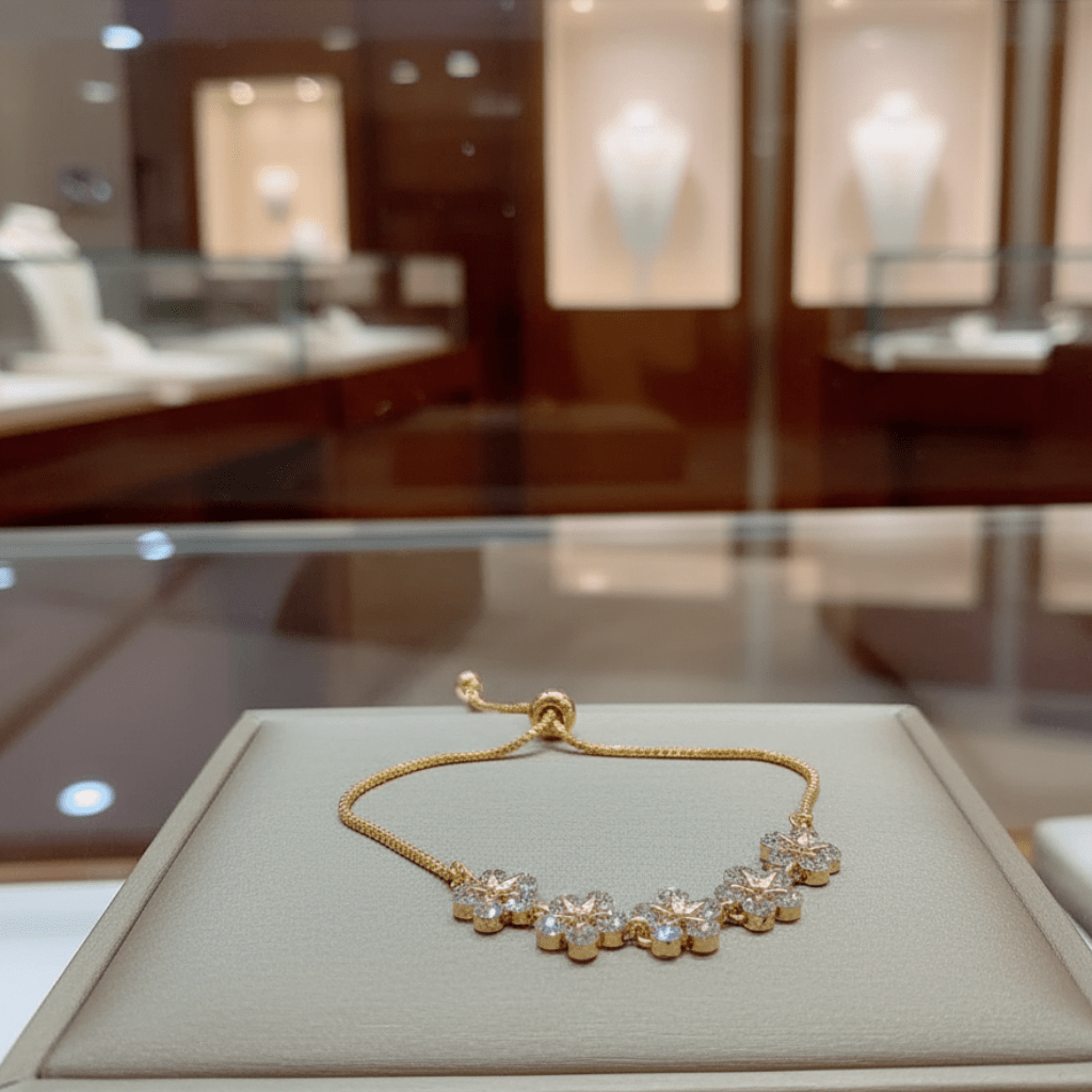 CRYSTALVIA – Elegantes Strassarmband für Damen mit verstellbarer Passform 5