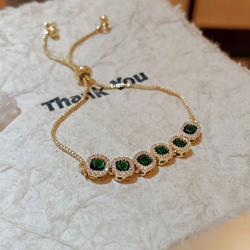 CRYSTALVIA – Elegantes Strassarmband für Damen mit verstellbarer Passform 7