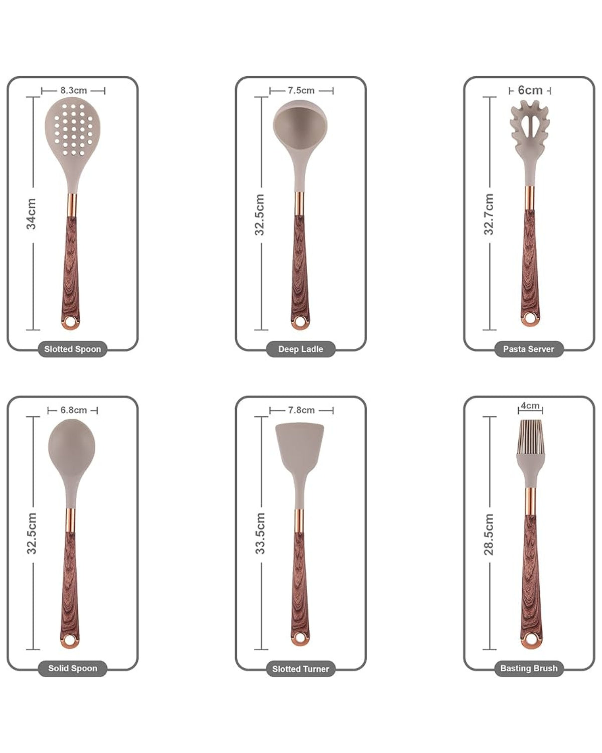 CULINOVA – Hitzebeständiges Küchenhelfer-Set für müheloses Kochen 5