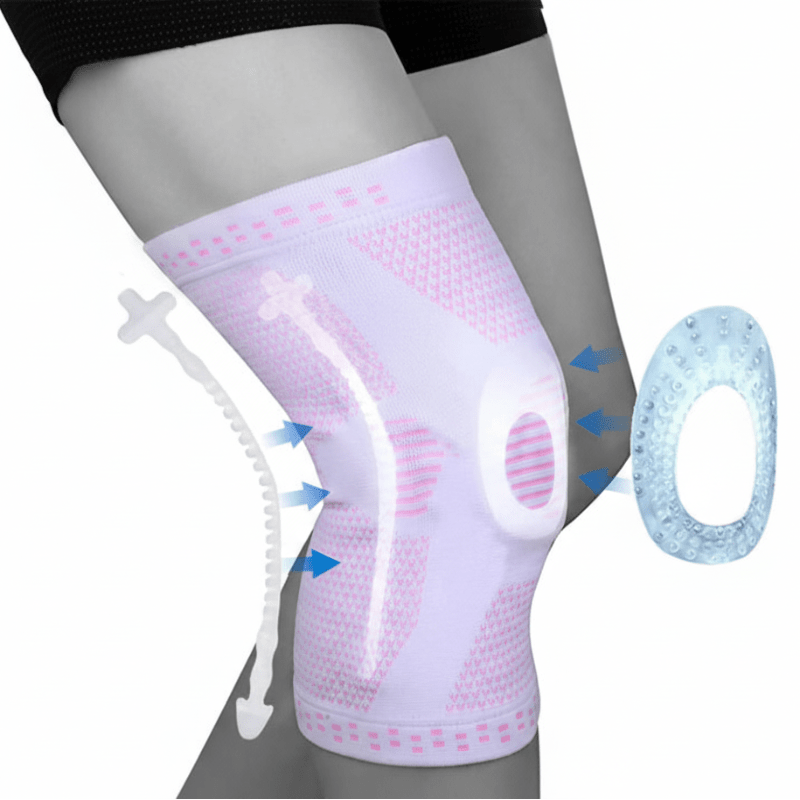 CUPROFLEX STABLE – Kniebandage aus Kupfer mit Gelpolster für die Kniescheibe zur Schmerzlinderung und Unterstützung 11