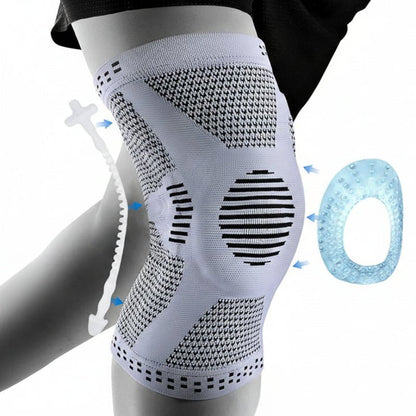 CUPROFLEX STABLE – Kniebandage aus Kupfer mit Gelpolster für die Kniescheibe zur Schmerzlinderung und Unterstützung 13