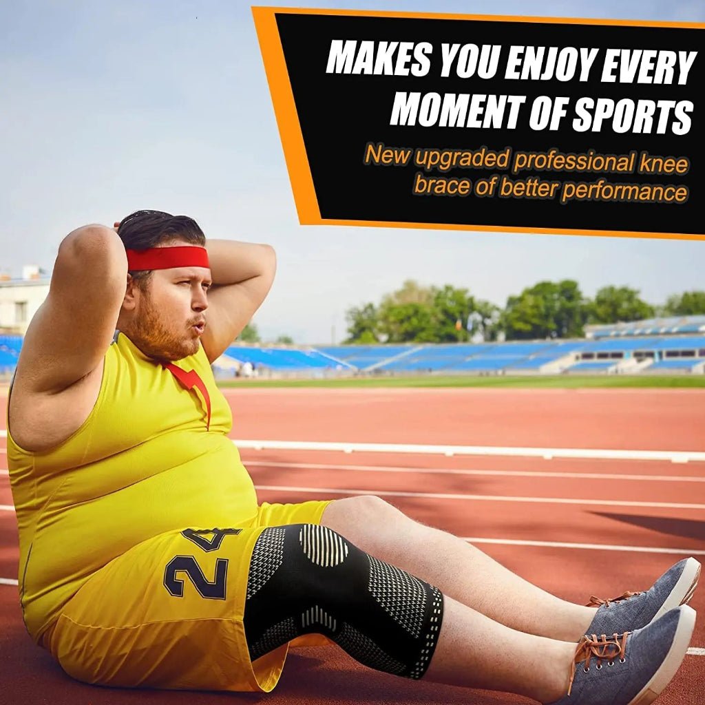 CUPROFLEX STABLE – Kniebandage aus Kupfer mit Gelpolster für die Kniescheibe zur Schmerzlinderung und Unterstützung 6