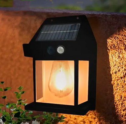 Zonne-energie tuinspot met bewegingssensor – waterdicht, milieuvriendelijk & eenvoudig te installeren