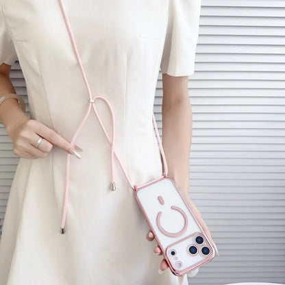 CarryLink – Verstellbares Telefon-Lanyard mit transparenter MagSafe-Hülle 2
