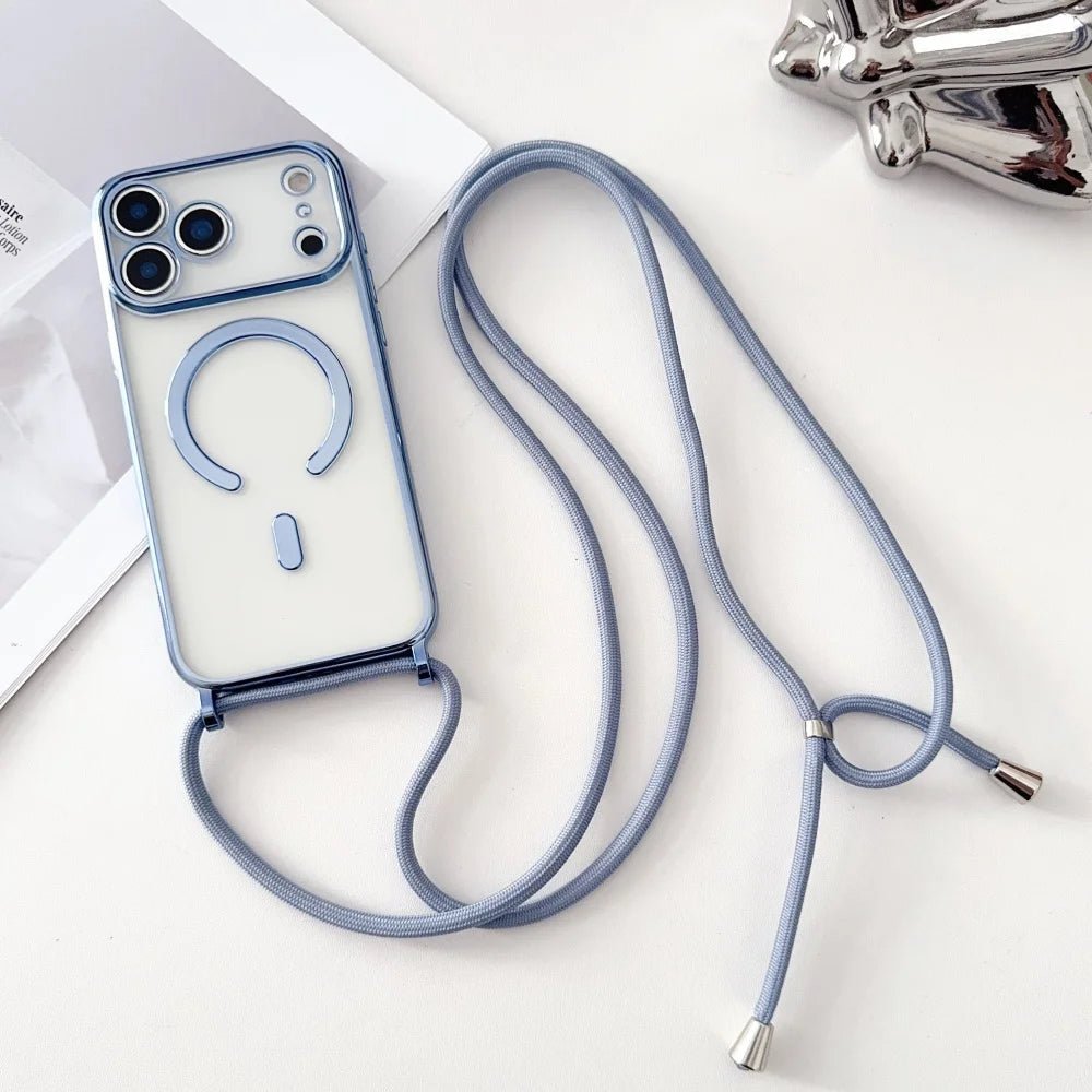 CarryLink – Verstellbares Telefon-Lanyard mit transparenter MagSafe-Hülle 7
