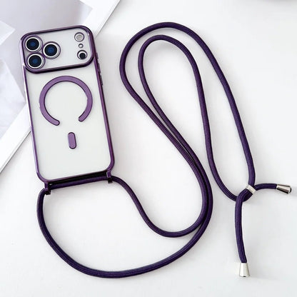 CarryLink – Verstellbares Telefon-Lanyard mit transparenter MagSafe-Hülle 9