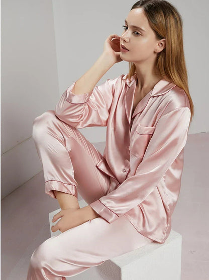 Zijdepyjama's – Seidenpyjama voor dames met luxueus comfort & tijdloze elegantie