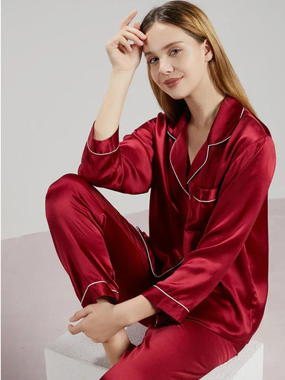 Zijdepyjama's – Seidenpyjama voor dames met luxueus comfort & tijdloze elegantie