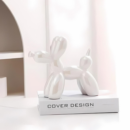 BOVELLO – Ceramic balloon dog figurine as playful home decor