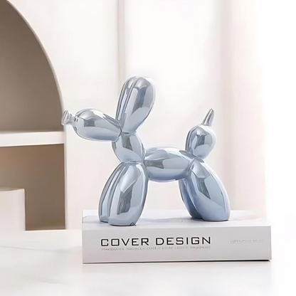 BOVELLO – Ceramic balloon dog figurine as playful home decor