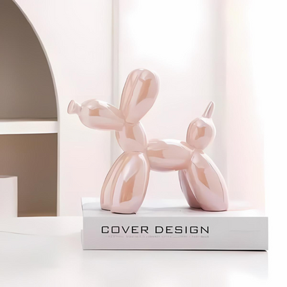 BOVELLO – Ceramic balloon dog figurine as playful home decor