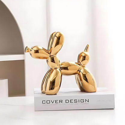 BOVELLO – Ceramic balloon dog figurine as playful home decor