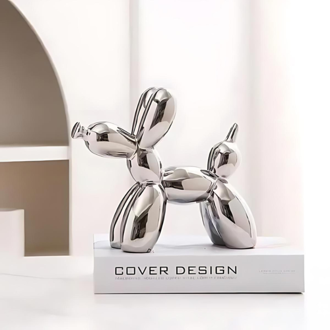 BOVELLO – Ceramic balloon dog figurine as playful home decor