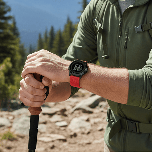 SLIMTIME – Orologio sportivo digitale ultrapiatto da uomo con cinturino in acciaio inox
