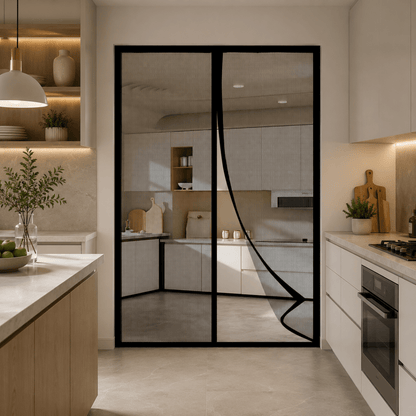 NETZMORA – Mosquito Protection Door Curtain for Fresh Air and Comfort