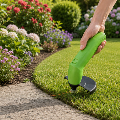 GRASNOVA – Kabelloser Rasentrimmer für Präzise Gartenpflege