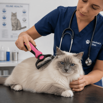 TIERFLOW – Pflegebürste für Glattes und Gepflegtes Fell