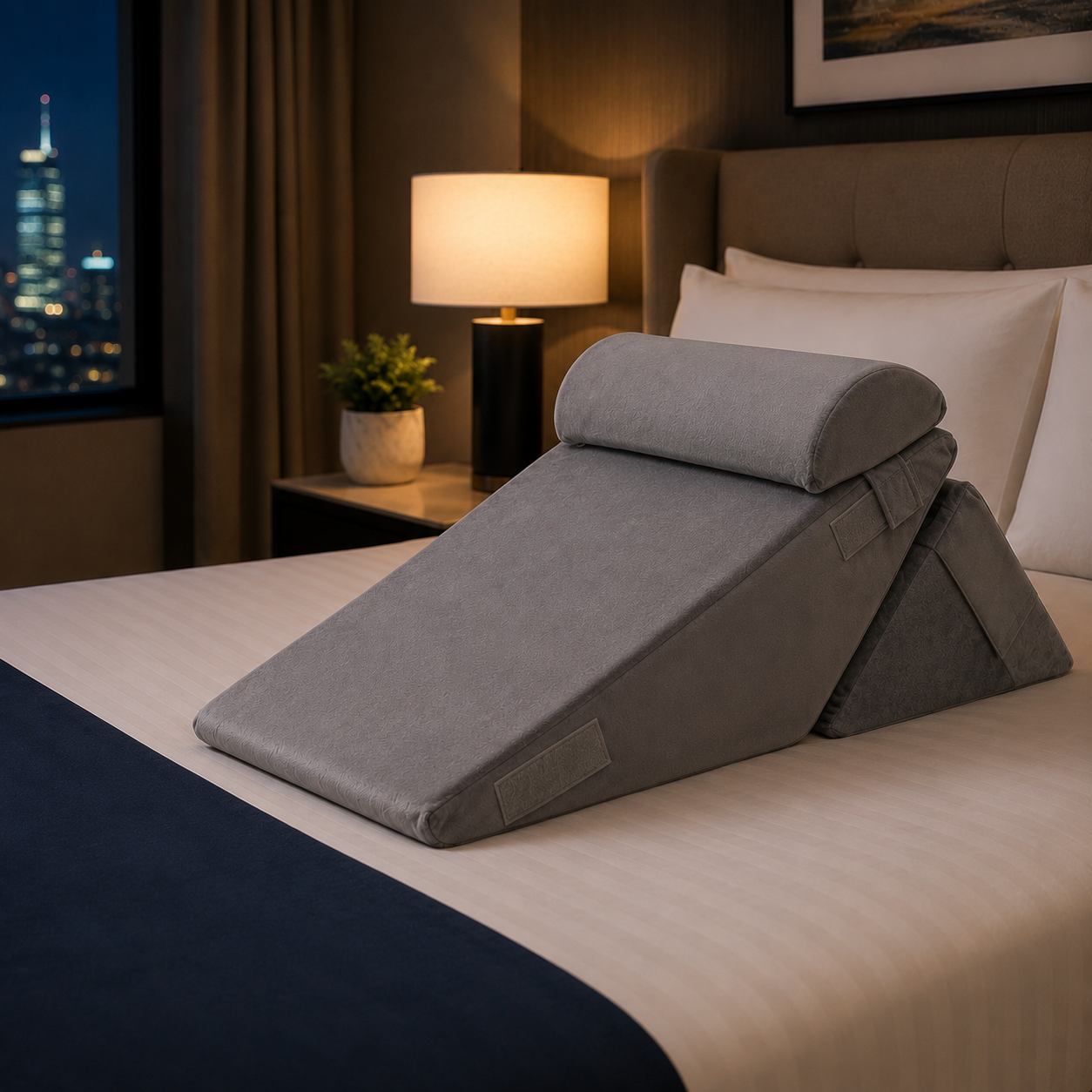ELEVAREST – Coussin cale de lit réglable pour confort, soutien et surélévation des jambes