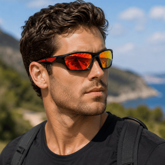 RAYMONT – Diseño redondo de gafas de sol polarizadas estilo vintage con protección UV400